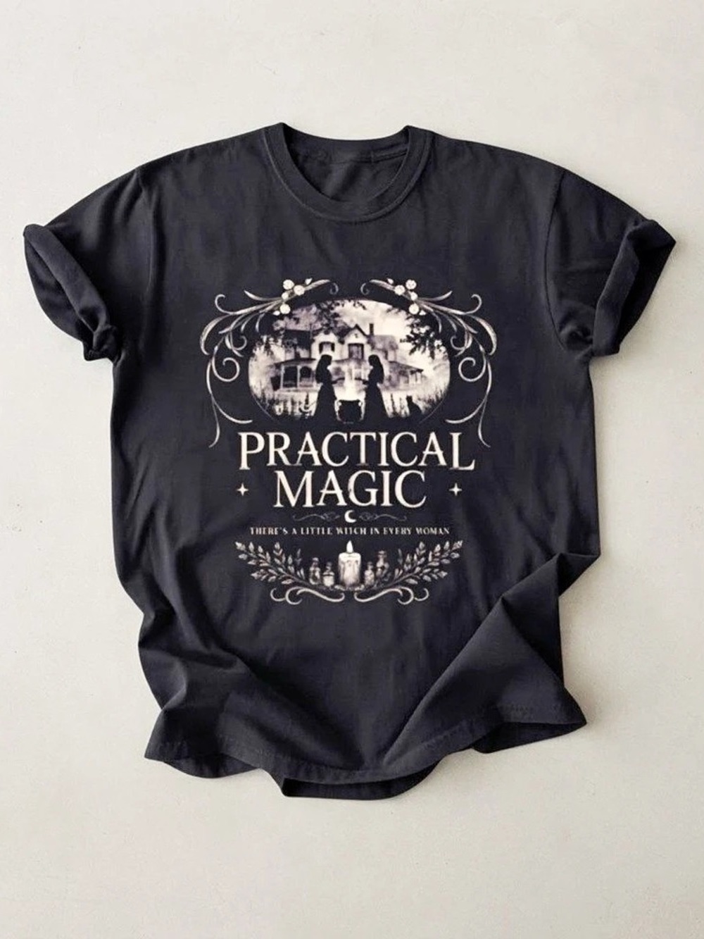 Practical Magic Witchy Movie Quote Graphic Gildan T-Shirt
